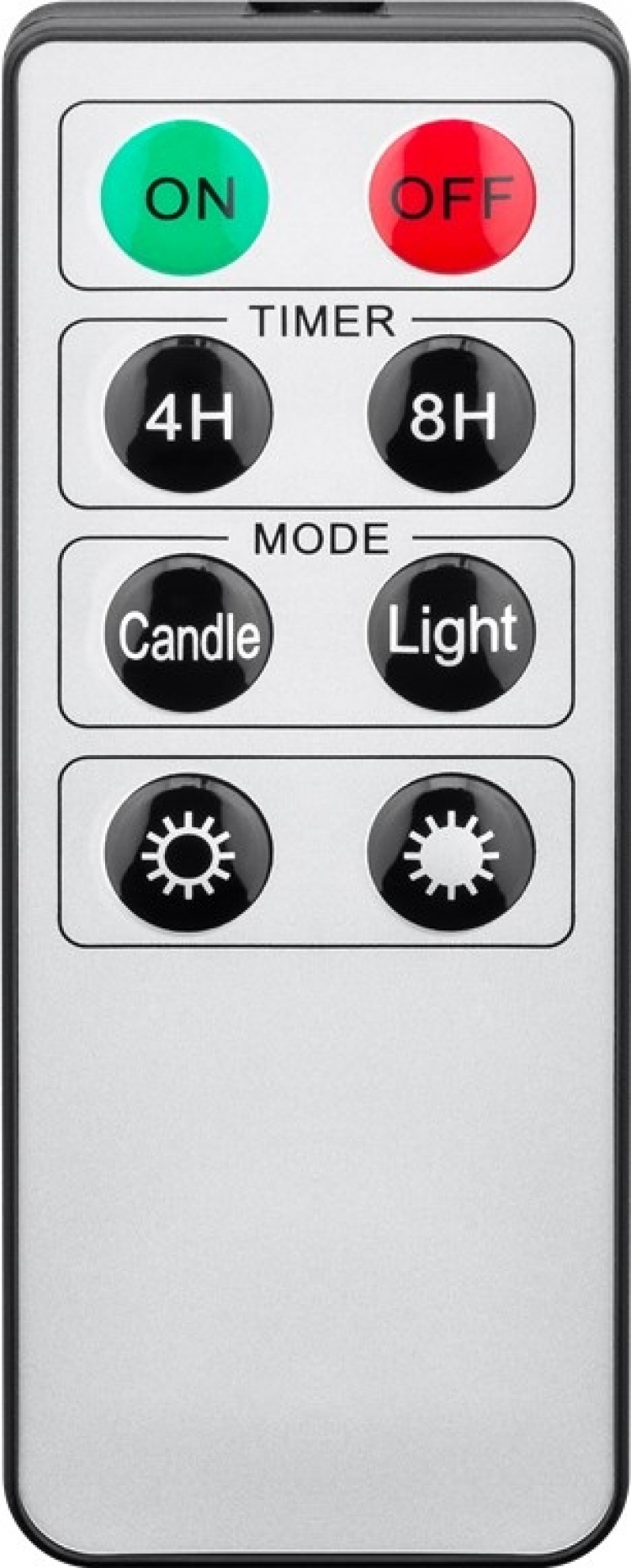 Goobay 10 trådløse LED-juletrebelysninger med terminaler og IR-fjernkontroll for styring av tidtakere, lysmodus og dimmer Goobay 10 trådløse LED-juletrebelysninger med terminaler og IR-fjernkontroll for styring av tidtakere, lysmodus og dimmer