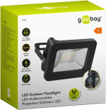 Goobay Utendørs LED-lyskaster, 10 W med 850 lm, nøytralt hvitt lys (4000 K) og M16-kabelgjennomføring, egnet for utendørs bruk (IP65) Goobay Utendørs LED-lyskaster, 10 W med 850 lm, nøytralt hvitt lys (4000 K) og M16-kabelgjennomføring, egnet for utendørs bruk (IP65)