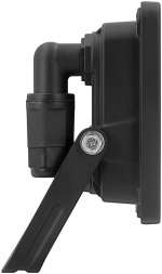 Goobay Utendørs LED-lyskaster, 30 W med 2550 lm, nøytralt hvitt lys (4000 K) og M16-kabelgjennomføring, egnet for utendørs bruk (IP65)