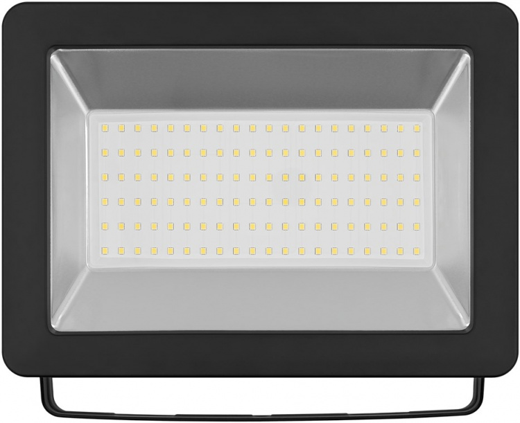 Goobay Utendørs LED-lyskaster, 100 W med 8500 lm, nøytralt hvitt lys (4000 K) og M16-kabelgjennomføring, egnet for utendørs bruk (IP65)
