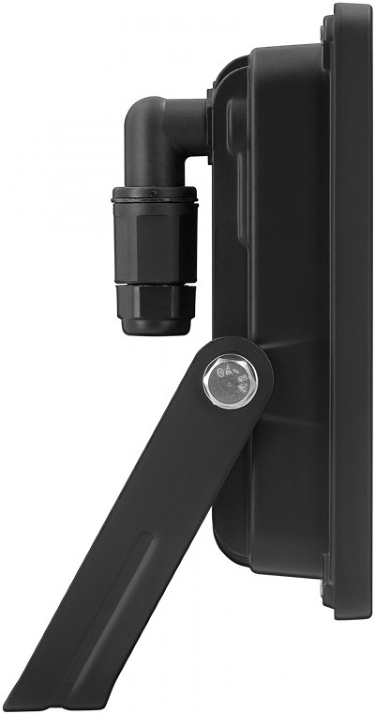 Goobay Utendørs LED-lyskaster, 100 W med 8500 lm, nøytralt hvitt lys (4000 K) og M16-kabelgjennomføring, egnet for utendørs bruk (IP65)