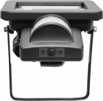 Goobay Utendørs LED-lyskaster, 30 W, med bevegelsesdetektor med 2550 lm, nøytralt hvitt lys (4000 K), PIR-sensor med PÅ/AV-funksjon og M16-kabelgjennomføring, egnet for utendørs bruk (IP44)