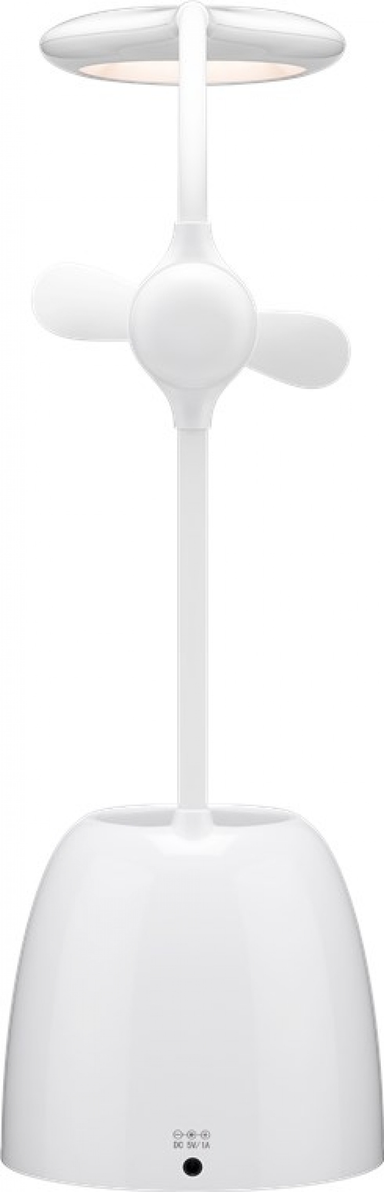 Goobay LED-bordlampe, vifte + pennal Innendørsbelysning for arbeidsrom, barnehage, soverom eller kontor Goobay LED-bordlampe, vifte + pennal Innendørsbelysning for arbeidsrom, barnehage, soverom eller kontor