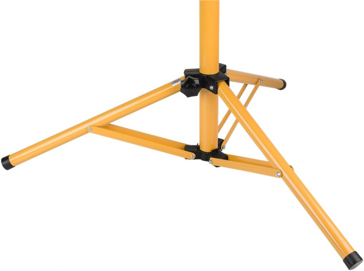 Goobay LED-konstruksjonslyskaster med teleskopstativ, 2x 20 W med totalt 3400 lm og nøytralhvitt lys (4000 K), egnet for innendørs og utendørs bruk (IP65)