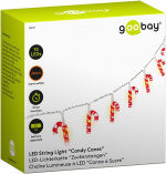 Goobay 10 LED-lys Polkaprikker med timerfunksjon, varmhvit (3000 K), batteridrevet Goobay 10 LED-lys Polkaprikker med timerfunksjon, varmhvit (3000 K), batteridrevet