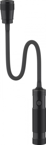 Goobay Zoom 230 LED-arbeidslampe med 230 lm og kjølig hvitt lys (8000 K), perfekt for arbeid, fritid og i bilen