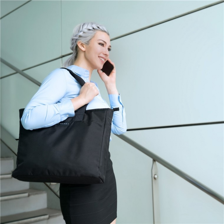 everki Shopper (EKB418) Slank, bærbar veske for iPad/nettbrett/ultrabook opp til 15,6 tommer