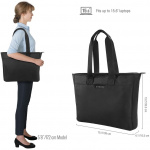 everki Shopper (EKB418) Slank, bærbar veske for iPad/nettbrett/ultrabook opp til 15,6 tommer