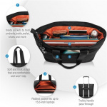 everki Shopper (EKB418) Slank, bærbar veske for iPad/nettbrett/ultrabook opp til 15,6 tommer