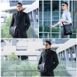 everki Venue XL (EKS622XL) Premium RFID Mini Messenger för iPad Pro 12-tum / Yta Pro / MacBook 12-tums