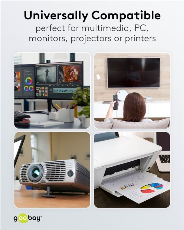 Goobay Forlengelseskabel til kjøleskap, 1,8 m, svart Apparatplugg C14 (tilkobling til kaldt apparat) > Apparatuttak C13 (tilkobling til kaldt apparat) Goobay Forlengelseskabel til kjøleskap, 1,8 m, svart Apparatplugg C14 (tilkobling til kaldt apparat) > Apparatuttak C13 (tilkobling til kaldt apparat)