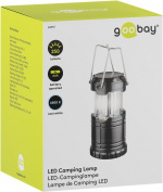 Goobay LED-campinglampe High Bright 250 uttrekkbar, kompakt design, veldig lyssterk, kjølig hvit (6800 K) Goobay LED-campinglampe High Bright 250 uttrekkbar, kompakt design, veldig lyssterk, kjølig hvit (6800 K)