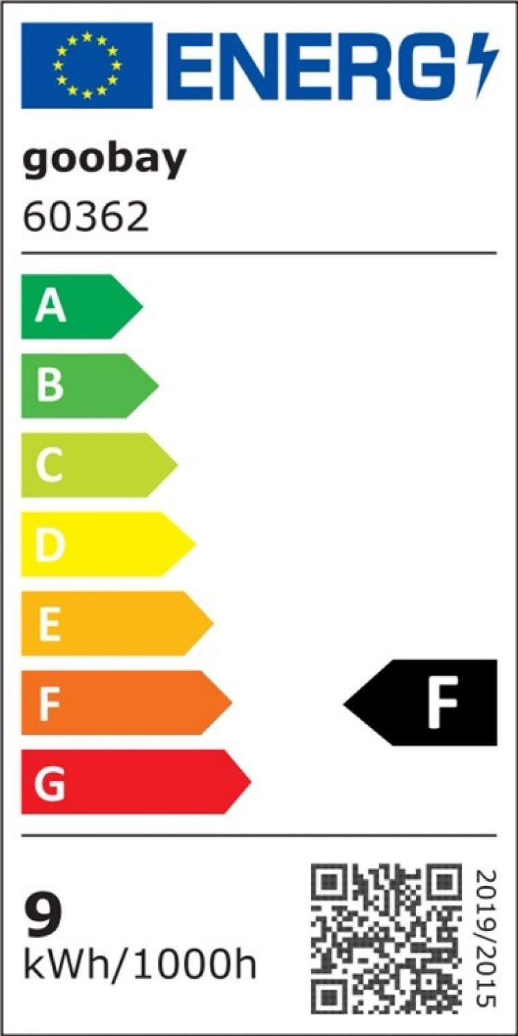 Goobay LED-forstørrelseslampe med klips, 9 W, hvit 80-730 lm, dimbar, 127 mm krystallglasslinse, 1,75x forstørrelse, 3 dioptrier