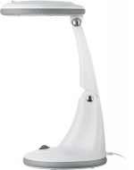 Goobay LED-forstørrelseslampe med stativ, 6 W, hvit 450 lm, 100 mm glasslinse, 1,75x forstørrelse, 3 dioptrier Goobay LED-forstørrelseslampe med stativ, 6 W, hvit 450 lm, 100 mm glasslinse, 1,75x forstørrelse, 3 dioptrier