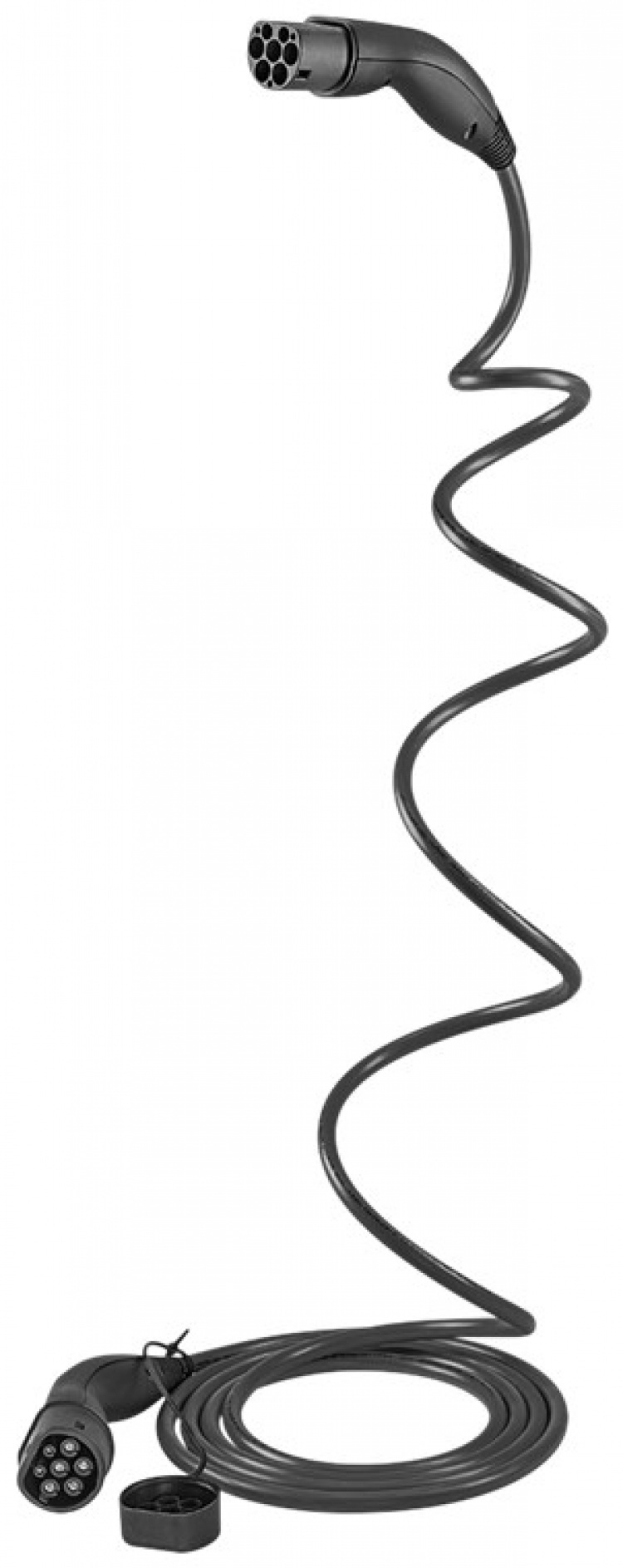 LAPP MOBILITY HELIX Type 2-ladekabel, opptil 11 kW, m, svart (5555935001) 20 A, 3-faset, for lading av hybrid- og elbiler med Type 2-tilkobling