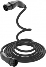 LAPP MOBILITY HELIX Type 2-ladekabel, opptil 7,4 kW, m, svart (5555935002) 32 A, 1-faset, for lading av hybrid- og elbiler med Type 2-tilkobling