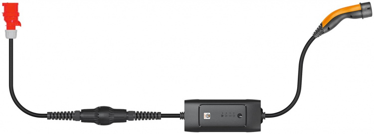 LAPP MOBILITY Sett mobil ladestasjon Universal, Type 2, opptil 22 kW, 6 m (5555924002) 32 A, 3-faset, for lading av hybrid- og elbiler med Type 2-tilkobling, inkl. 2 adaptere