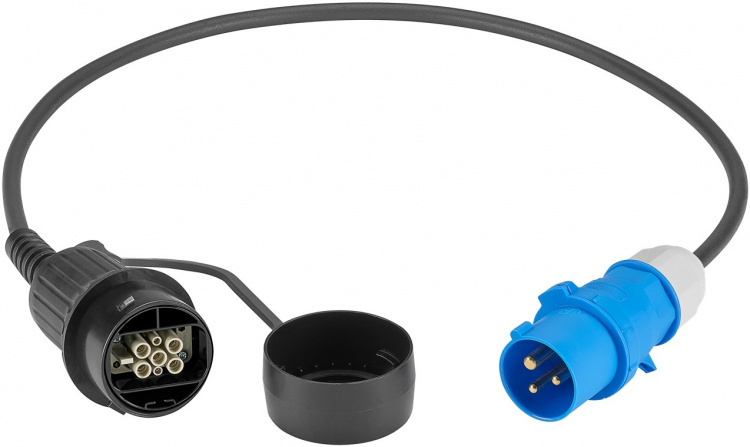 LAPP MOBILITY CEE-ladeadapter Universal, opptil 3,7 kW, 1-fase (5555923004) 16 A, adapterkabel for LAPPs ladestasjon Universal LAPP MOBILITY CEE-ladeadapter Universal, opptil 3,7 kW, 1-fase (5555923004) 16 A, adapterkabel for LAPPs ladestasjon Universal