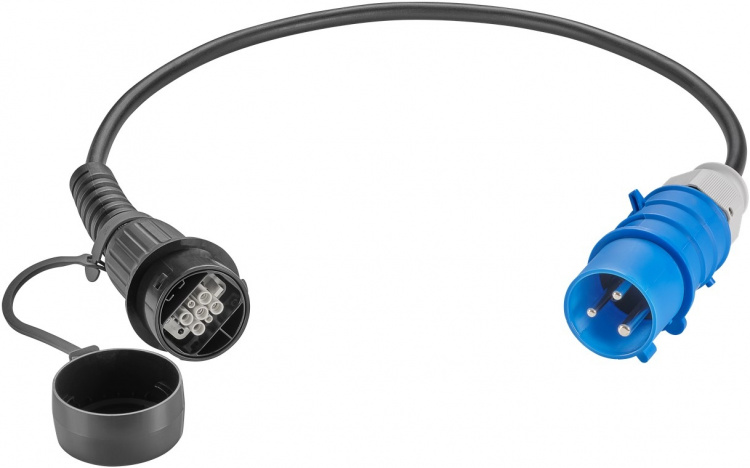 LAPP MOBILITY CEE-ladeadapter Universal, opptil 7,4 kW, 1-fase (5555923002) 32 A, adapterkabel for LAPPs ladestasjon Universal LAPP MOBILITY CEE-ladeadapter Universal, opptil 7,4 kW, 1-fase (5555923002) 32 A, adapterkabel for LAPPs ladestasjon Universal
