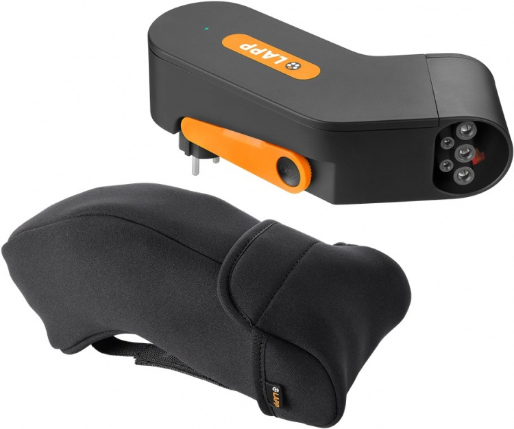 LAPP MOBILITY Neoprenveske for Mobility Dock-lader (5555940002) Oppbevaringsveske for LAPP ladestasjon for mobile elbiler Type 2