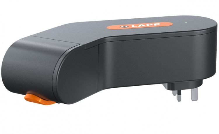 LAPP MOBILITY Mobility Dock-lader for elbiler, UK-type (5555925004) opptil 2,3 kW, 10 A, 1-fase, for mobil lading av hybrid- og elbiler med Type 2-tilkobling