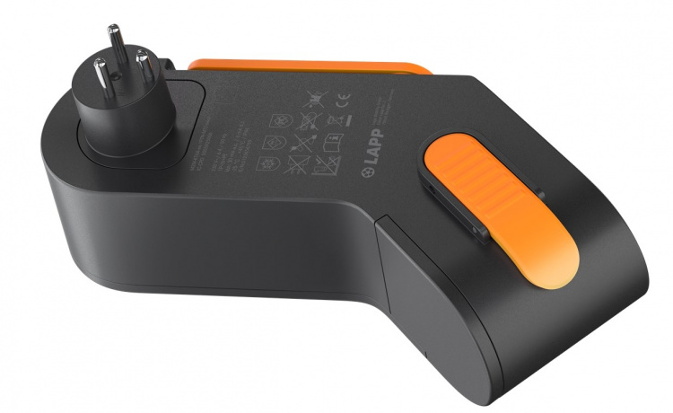 LAPP MOBILITY Mobility Dock elbillader, type Danmark (5555925006) opptil 1,4 kW, 6 A, 1-fase, for mobil lading av hybrid- og elbiler med Type 2-tilkobling