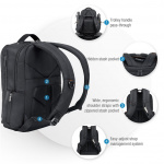 everki Studio Expandable ECO (EKP118E-ECO) Utvidbar ryggsekk for bærbar PC, opptil 15