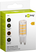 Goobay LED kompaktlampe, 3 W G9-sokkel, varmhvit, ikke-dimbar