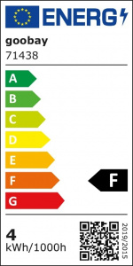 Goobay LED kompaktlampe, 3,5 W G4-sokkel, varmhvit, ikke-dimbar Goobay LED kompaktlampe, 3,5 W G4-sokkel, varmhvit, ikke-dimbar