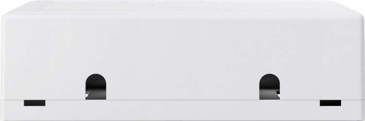 Goobay Keystone tomt deksel, 4-port med enkel snap-in-montering
