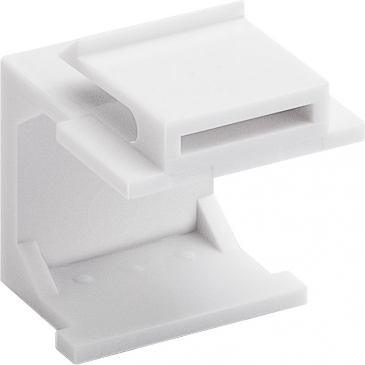 Goobay Keystone-deksler (4-pk), hvit beregnet på bruk som støvdeksel