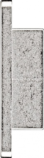 Goobay Keystone-brakett for installasjon av enheter og hus som passer til 19,2 x 14,9 mm Keystone-port