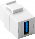 Goobay Keystone-modul, USB 18,3 mm bredde, 2 stk. USB 3.0-kontakter (type A)