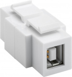 Goobay Keystone-modul, USB, kan monteres i begge ender 16,9 mm bredde, USB 2.0-port (type A) Goobay Keystone-modul, USB, kan monteres i begge ender 16,9 mm bredde, USB 2.0-port (type A)