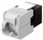 Goobay Keystone-modul RJ45 CAT 6A, UTP 16,5 mm bred, krokodilletype, for IDC-montasje uten verktøy