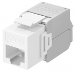 Goobay Keystone-modul RJ45 CAT 6A, UTP 16,5 mm bred, krokodilletype, klemlist for IDC-montasje uten verktøy