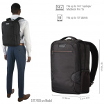 everki Studio (EKP118) Laptop-ryggsekk for maskiner opp til 14,1 tommer / MacBook Pro 15 tommer everki Studio (EKP118) Laptop-ryggsekk for maskiner opp til 14,1 tommer / MacBook Pro 15 tommer