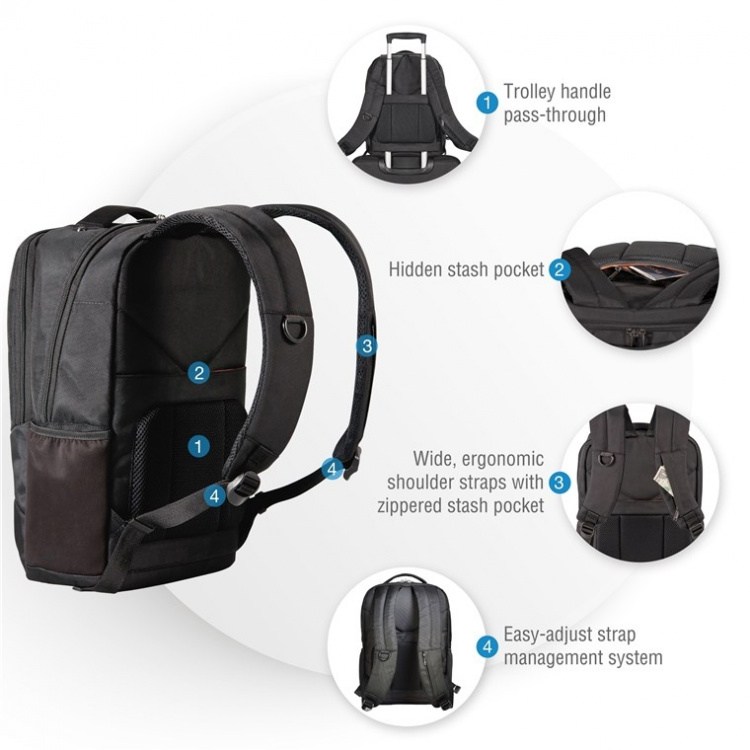 everki Studio (EKP118) Laptop-ryggsekk for maskiner opp til 14,1 tommer / MacBook Pro 15 tommer everki Studio (EKP118) Laptop-ryggsekk for maskiner opp til 14,1 tommer / MacBook Pro 15 tommer