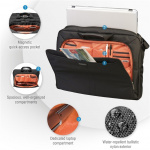 everki Lunar (EKB417BK18) Laptop-veske for maskiner opp til 18,4 tommer