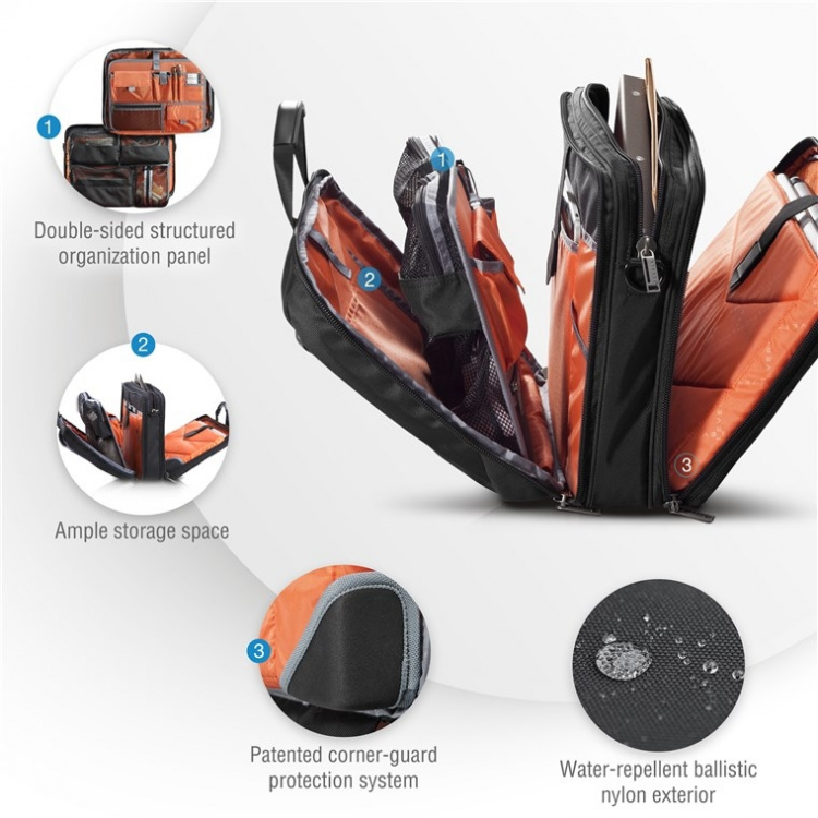 everki Versa (EKB427BK17) koffert Premium laptop for maskiner opp til 17,3 tommer