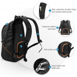 everki Glide (EKP129) Laptop-ryggsekk for maskiner opp til 17,3 everki Glide (EKP129) Laptop-ryggsekk for maskiner opp til 17,3