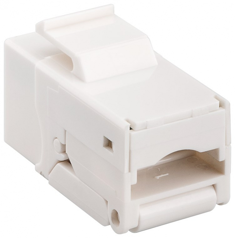 Goobay Keystone-modul RJ45 CAT 6, UTP, 250 MHz 16,2 mm bred, klemlist for IDC-montering (uten verktøy), snap-in-system Goobay Keystone-modul RJ45 CAT 6, UTP, 250 MHz 16,2 mm bred, klemlist for IDC-montering (uten verktøy), snap-in-system