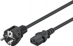 Goobay Tilkoblingskabel for kalde apparater, 5 m, svart Jordingsstift (type F, CEE 7/7) > Stikkontakt C13 (tilkobling av kaldt apparat) Goobay Tilkoblingskabel for kalde apparater, 5 m, svart Jordingsstift (type F, CEE 7/7) > Stikkontakt C13 (tilkobling av kaldt apparat)