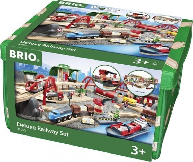 Brio World 33052 - Deluxe jernbanesett