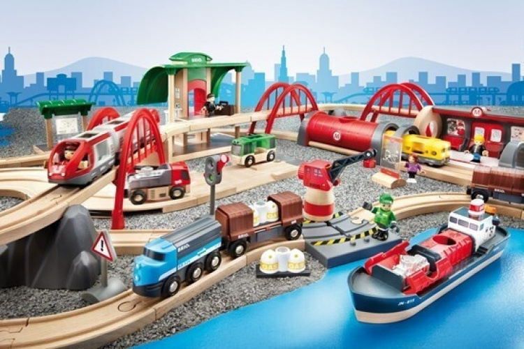 Brio World 33052 - Deluxe jernbanesett