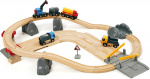 Brio World 33210 - Rail & Road Lastesett for jernbane og vei