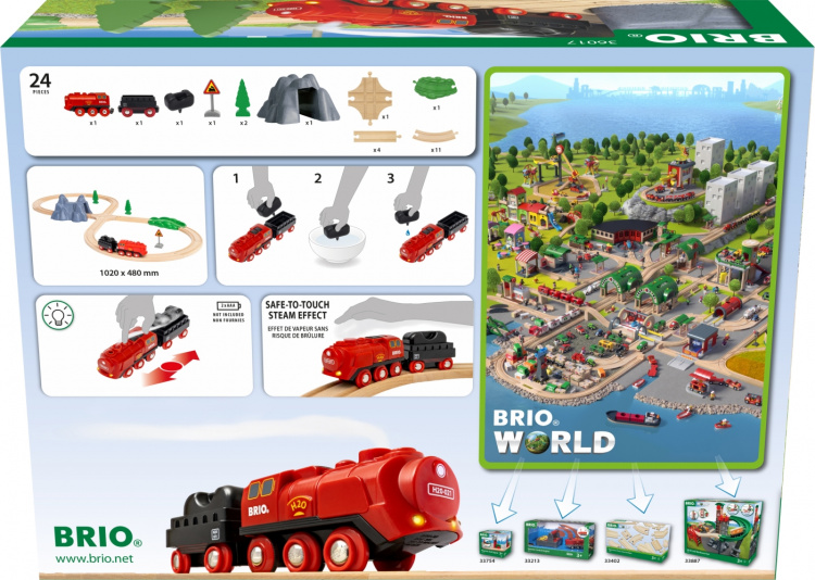 Brio Railway 36017 Damptogsett