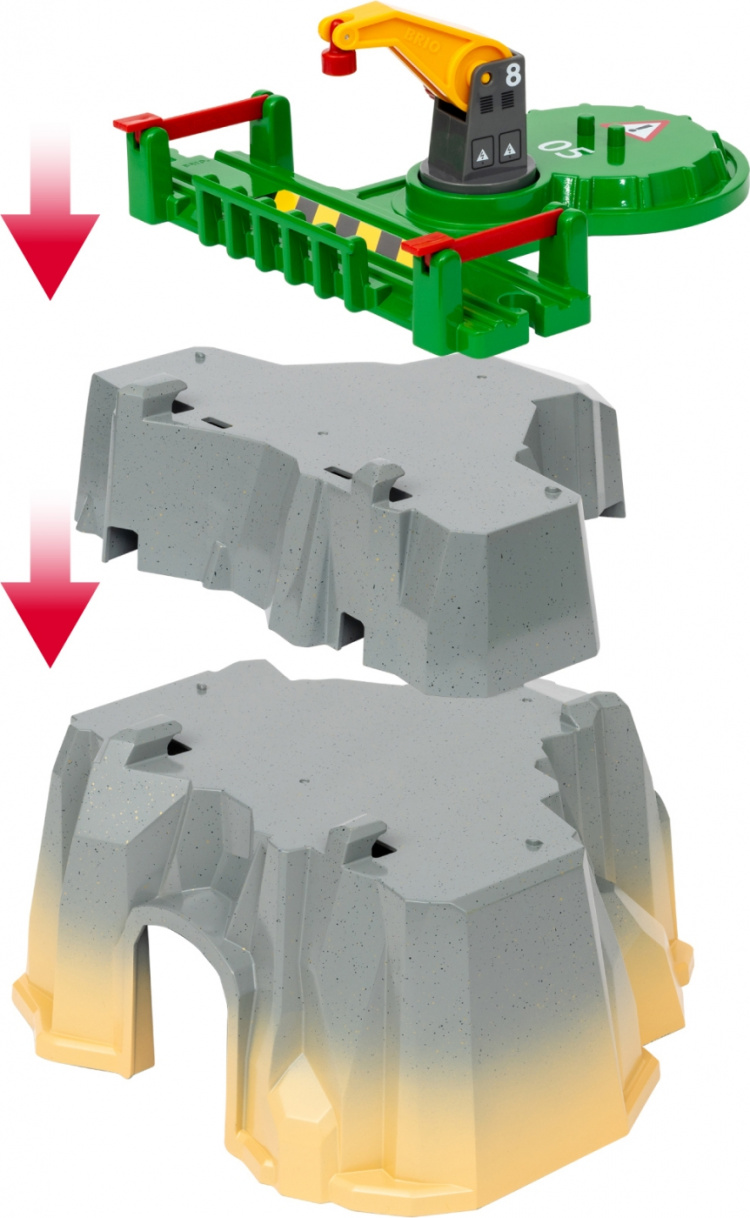 Brio Jernbane 36010 Gods- og fjellsett