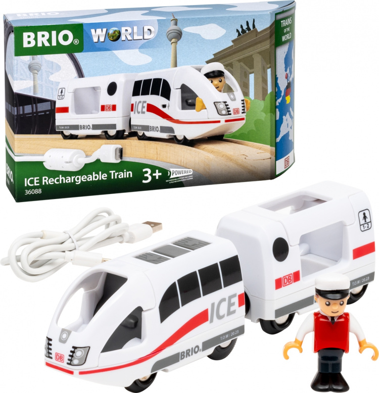 Brio 36088 - Tog fra verden ICE oppladbart tog