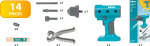 Brio Builder 34600 - Batteridrevet skrutrekker